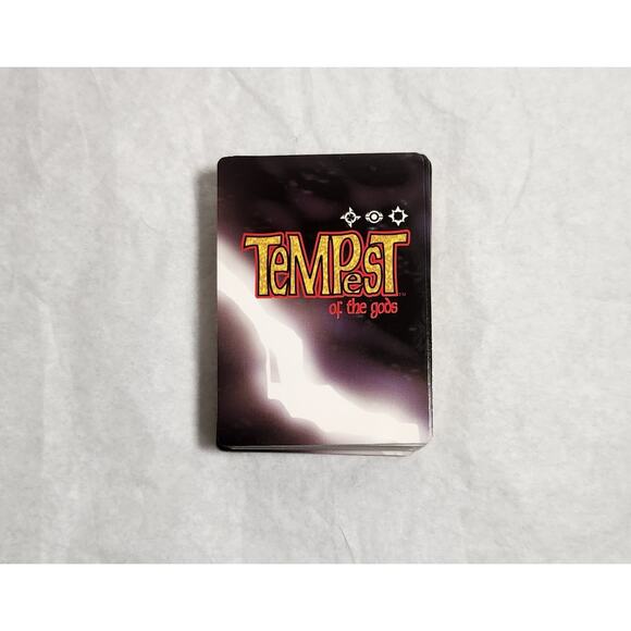 Tempest Of The Gods Starter Deck Pack Of 70 Black Dragon 1995 New Open Box - Picture 3 of 7